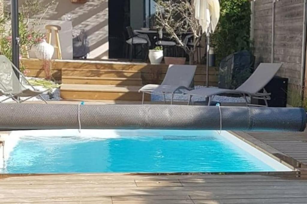 Villa Baliste Et Sa Piscine Aux Sables D'Olonne Chateau-d'Olonne Exterior photo